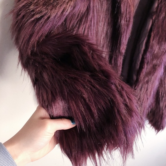 FAUX FUR JACKET - Picture 2 of 2